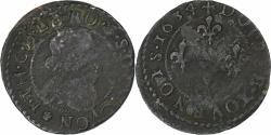 World Coins - County of Löwenstein, Jean-Théodore, Double Tournois, 1634, Copper