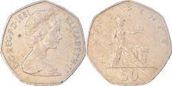 World Coins - Coin, Great Britain, 50 New Pence, 1981