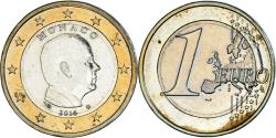 World Coins - Monaco, 1 Euro, 2016, , Bi-Metallic