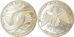 World Coins - Coin, GERMANY - FEDERAL REPUBLIC, 10 Mark, 1972, Karlsruhe, , Silver