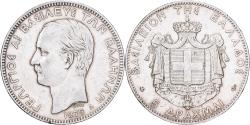 World Coins - Greece, George I, 5 Drachmai, 1875, Paris, Silver, , KM:46