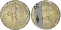 World Coins - Coin, France, Semeuse, 1/2 Franc, 1973, Paris, FDC, , Nickel, KM:931.1