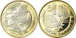 World Coins - Finland, 5 Euro, Nature sauvage et les forêts de conifères, 2014,