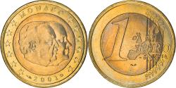 World Coins - Monaco, Euro, 2001, Paris, , Bi-Metallic, Gadoury:MC178, KM:173