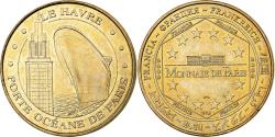 World Coins - France, Tourist token, Porte Océane, Le Havre, 2009, MDP, Nordic gold