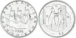 World Coins - Coin, San Marino, 5 Lire, 1976
