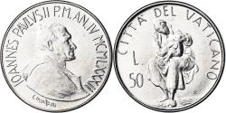 World Coins - Coin, VATICAN CITY, John Paul II, 50 Lire, 1982, Roma, FDC, , Stainless