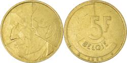 World Coins - Coin, Belgium, 5 Francs, 1986