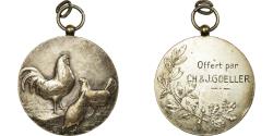World Coins - France, Medal, Aviculture, , Silvered bronze