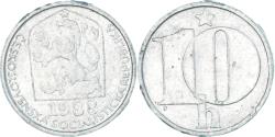 World Coins - Coin, Czechoslovakia, 10 Haleru, 1988
