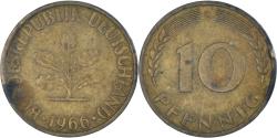 World Coins - Coin, Germany, 10 Pfennig, 1966