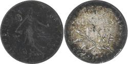 World Coins - Coin, France, Semeuse, 50 Centimes, 1916, Paris, , Silver, KM:854