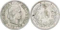 World Coins - Switzerland, 10 Rappen, 1974, Bern, Copper-nickel, , KM:27