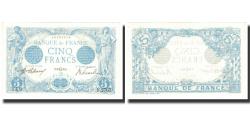 World Coins - France, 5 Francs, Bleu, 1913, 1913-07-29, UNC(63), Fayette:2.19, KM:70