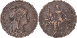 World Coins - Coin, France, 5 Centimes, 1913