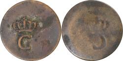 World Coins - French colonies, Louis XVI, Sol tampé, Paris, , Copper, KM:2