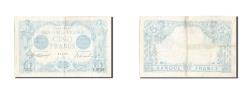 World Coins - Banknote, France, 5 Francs, 5 F 1912-1917 ''Bleu'', 1915, 1915-12-03, AU(50-53)