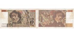 World Coins - France, 100 Francs, Delacroix, P.208, VF(30-35)