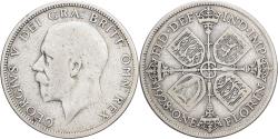 World Coins - Great Britain, George V, Florin, Two Shillings, 1928, Silver, , KM:834