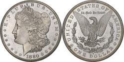 Us Coins - United States, Dollar, Morgan Dollar, 1880, U.S. Mint, Silver, , KM:110