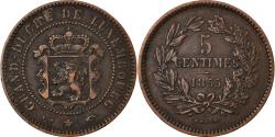 World Coins - Coin, Luxembourg, William III, 5 Centimes, 1855, Paris, , Bronze