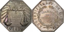 World Coins - France, Token, Notaires de l'Arrondissement de Mamers, Silver,