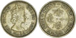 World Coins - Coin, Hong Kong, Elizabeth II, 10 Cents, 1965, Royal Mint,
