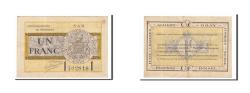 World Coins - Banknote, Pirot:99-4, 1 Franc, 1921, France, AU(50-53), Peronne