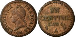 World Coins - Coin, France, Dupré, Centime, AN 6, Paris, , Bronze, KM:646