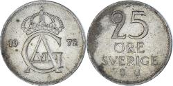 World Coins - Coin, Sweden, 25 Öre, 1972
