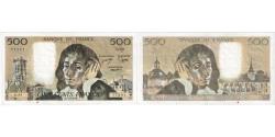 World Coins - France, 500 Francs, Pascal, 1979-06-07, O.99, EF(40-45)
