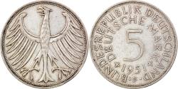 World Coins - Coin, GERMANY - FEDERAL REPUBLIC, 5 Mark, 1951, Stuttgart, , Silver