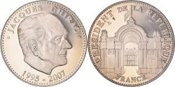 World Coins - France, Medal, Les Présidents de la République, Jacques Chirac, Politics