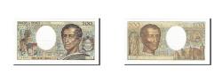 World Coins - Banknote, France, 200 Francs, 200 F 1981-1994 ''Montesquieu'', 1982, AU(50-53)