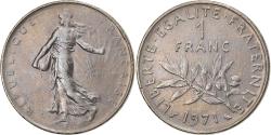 World Coins - France, Franc, Semeuse, 1971, Paris, Nickel, , Gadoury:474, KM:925.1