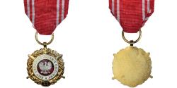 World Coins - Poland, Forces Armées au Service de la Patrie, 20 Ans, Military, Medal