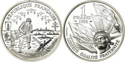 World Coins - Coin, France, Cinquantenaire du Débarquement, Franc, 1993, Paris, BE