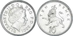 World Coins - Coin, Great Britain, 10 Pence, 2001