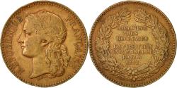 World Coins - France, Medal, Exposition universelle de Paris, 1878, Copper, Barre,