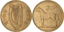 World Coins - Coin, Ireland, 20 Pence, 1988