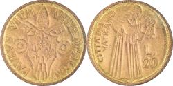 World Coins - Coin, VATICAN CITY, Paul VI, 20 Lire, 1975, , Aluminum-Bronze, KM:128