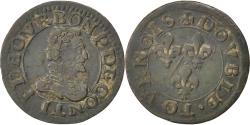 World Coins - Coin, FRENCH STATES, CHATEAU-RENAUD, 2 Deniers, Tournois, , Copper