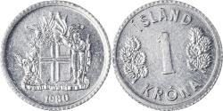 World Coins - Coin, Iceland, Krona, 1980