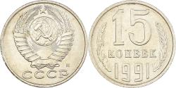 World Coins - Coin, Russia, 15 Kopeks, 1991