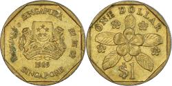 World Coins - Coin, Singapore, Dollar, 1989