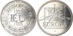 World Coins - France, Medal, Ecu Europa, Politics, 1995, MDP, , Copper-nickel
