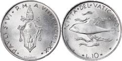 World Coins - Coin, VATICAN CITY, Paul VI, 10 Lire, 1970, , Aluminum, KM:119