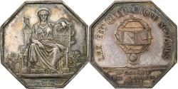 World Coins - France, Token, Compagnie des Notaires de Paris, Silver, Borrel,