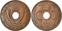 World Coins - Coin, EAST AFRICA, George VI, 10 Cents, 1941, , Bronze, KM:26.1