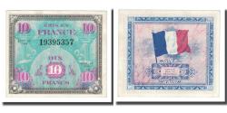 World Coins - France, 10 Francs, Flag/France, 1944, UNC(60-62), Fayette:VF18.01, KM:116a